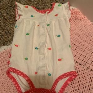 this is a 12 month baby outfit from carters!